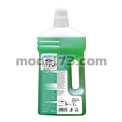 MAXXI PRO SANIX G (green) – Концентриран Дезинфектант за Повърхности и Инструменти