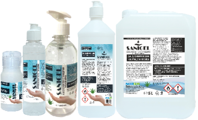 MAXXI PRO SANIGEL 0.500л – Алкохолен Гел-Дезинфектант за Ръце с Алое Вера | Model73