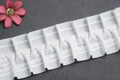 Перделък „Рибена кост“ 6 см, 4 конеца, памук – ролка 50 м